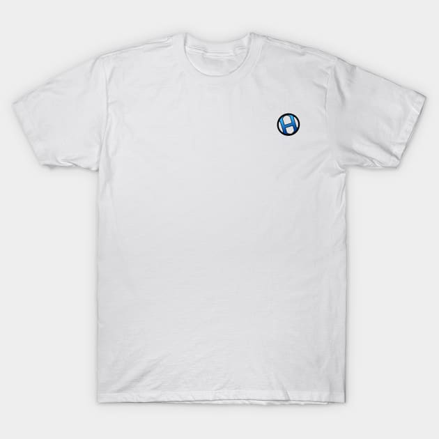 logo blue T-Shirt by harmount